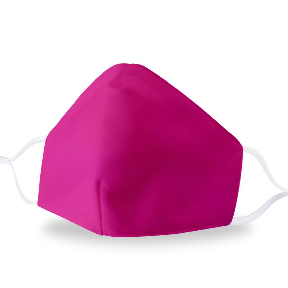 Allsense Unisex Reusable Comfortable Cotton Face Mask Rose Red